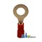 A & I Products Ring Terminal, Insulated, Wire Size 22-16, Stud Size 1/4, 10 Pk 1.75" x4" x1.75" A-R05 - alternate 1